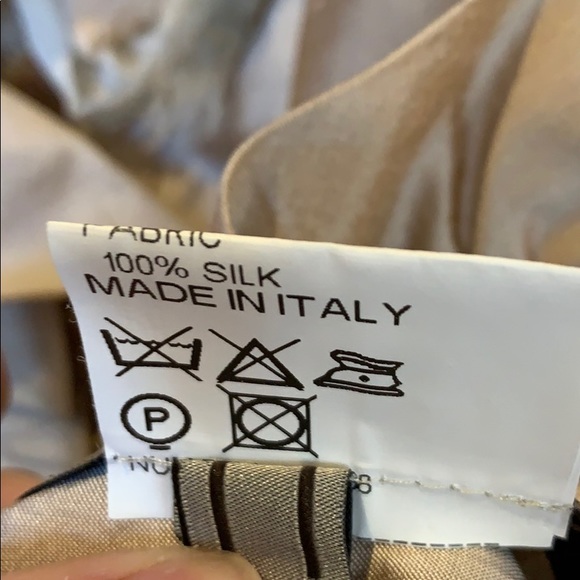 Gold Cheby Italy Silk Jacket - Picture 7 of 7